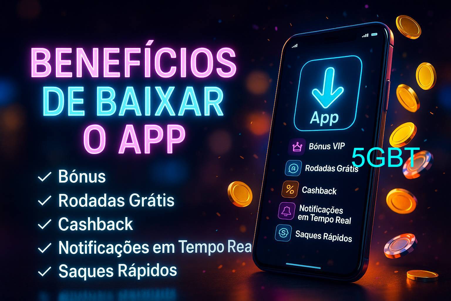 Benefícios do App