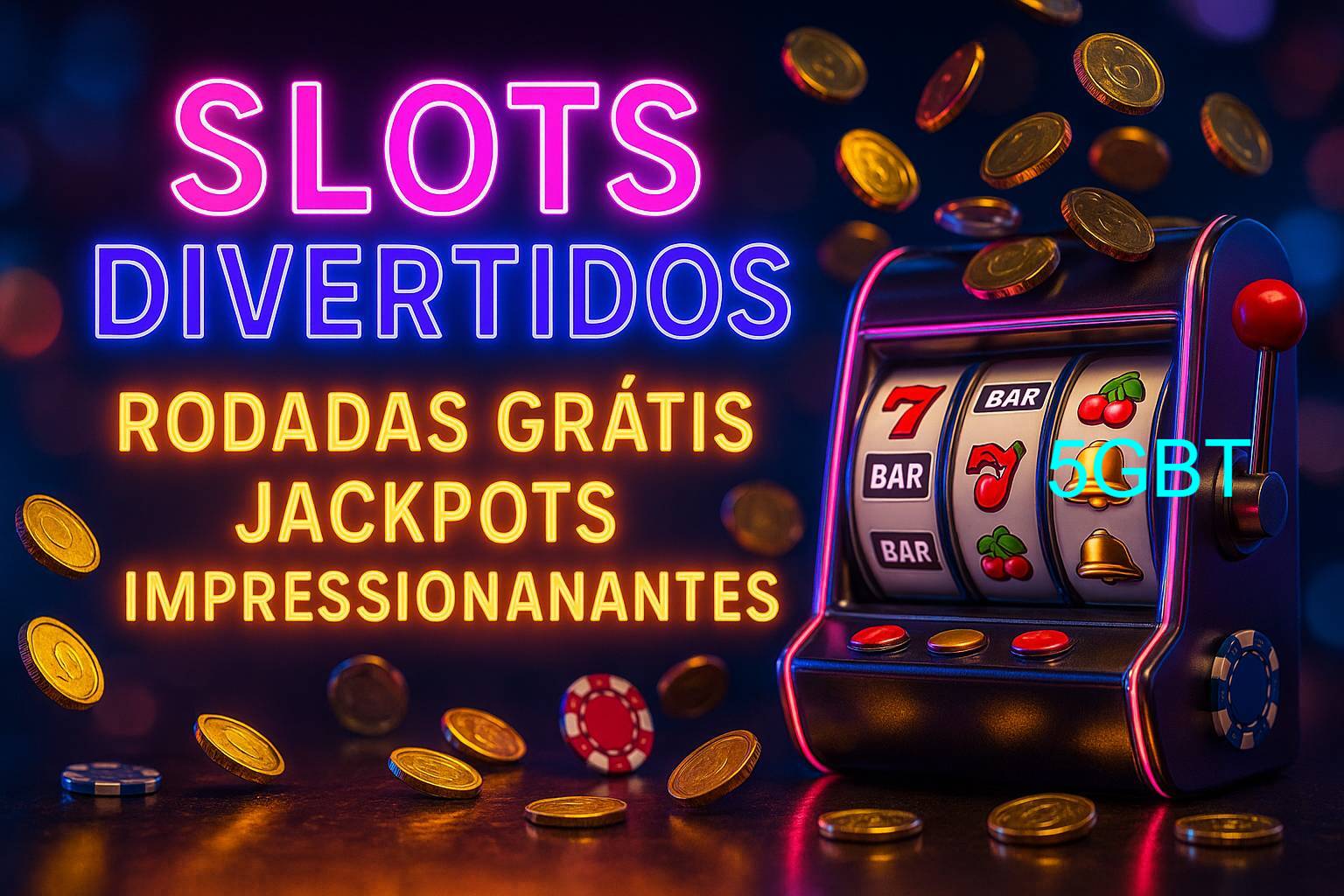 Diversos jogos de caça-níqueis