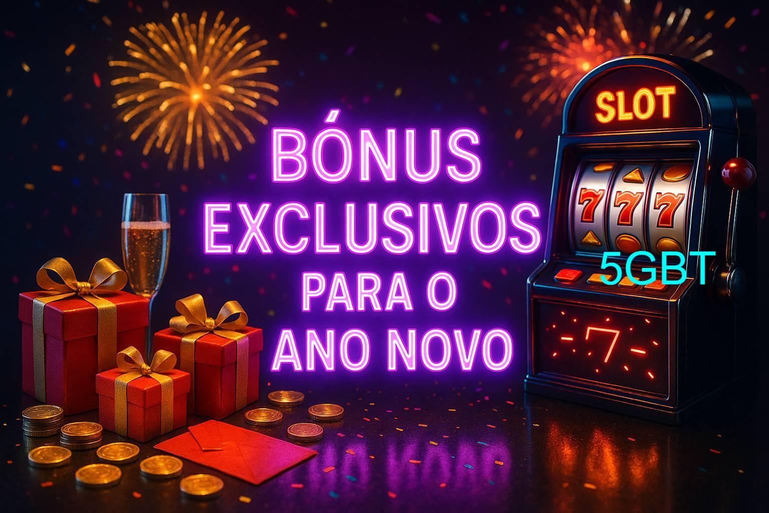 Promoções de Ano Novo no 5GBT